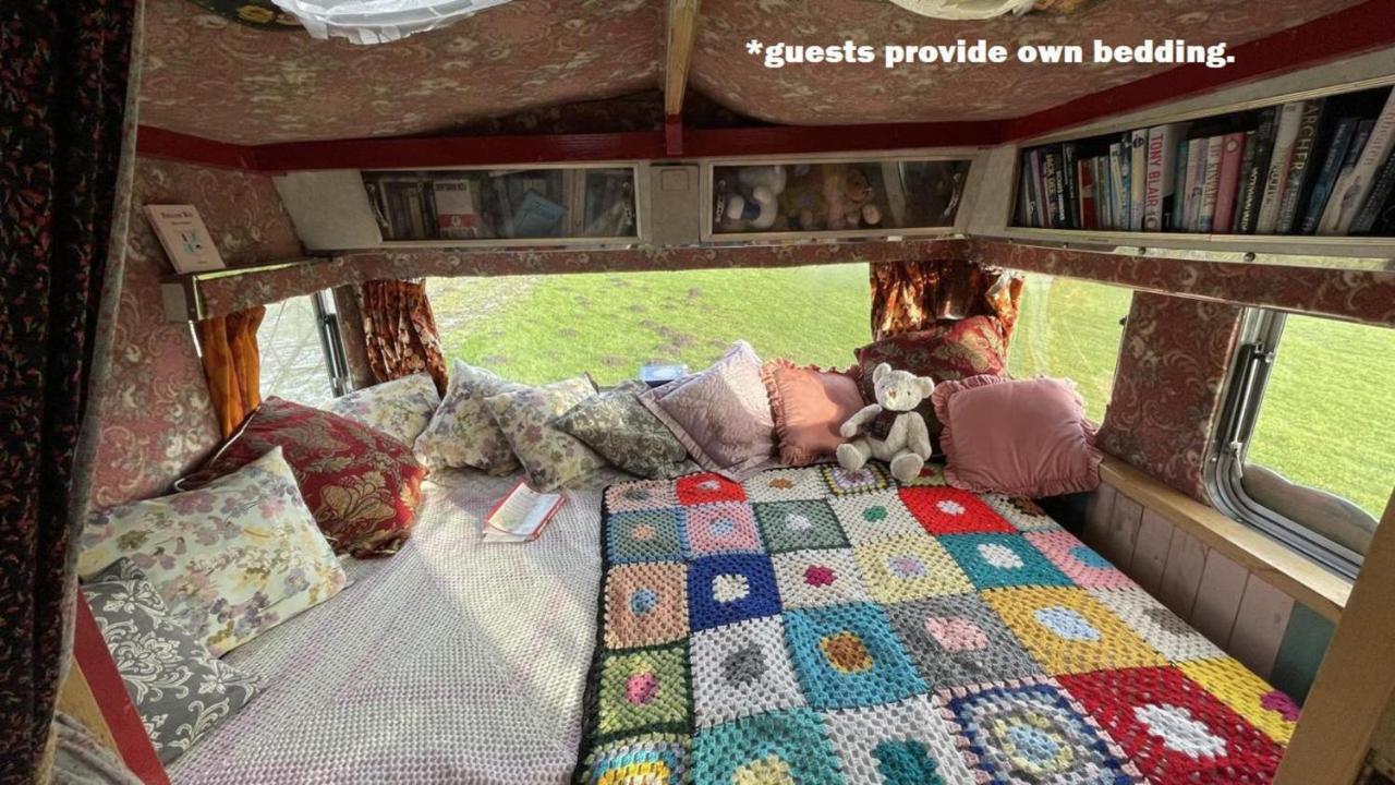 2 X Double Bed Glamping Wagon At Dalby Forest Scarborough Esterno foto